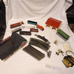 Vintage HO Scale Train Set Rocky Mountain Pennsylvania Delaware Central Cars